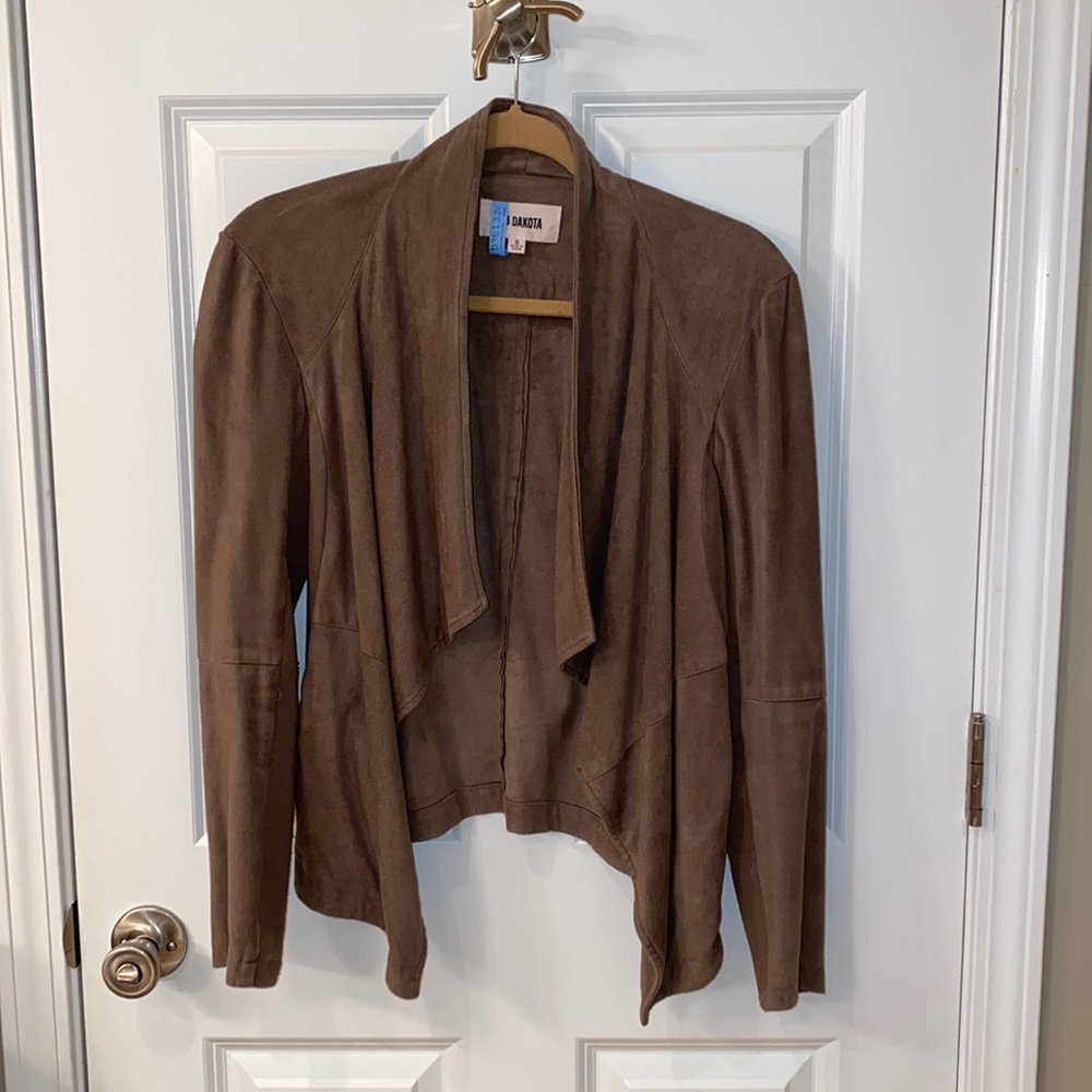 Suede Blazer Jacket